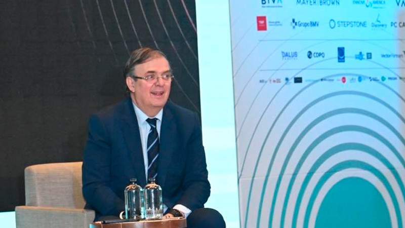 Ebrard advierte por posibles "turbulencias" entre México y EEUU si Trump vuelve a la Casa Blanca 