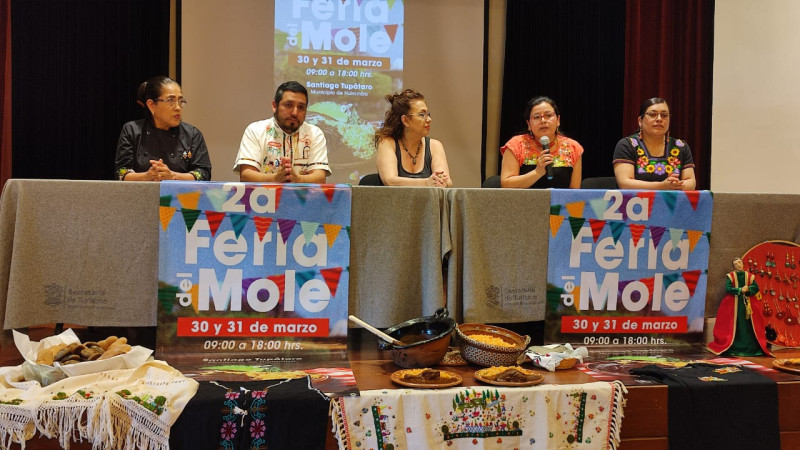 Michoacán: Realizará Tupátaro su 2° Feria del Mole