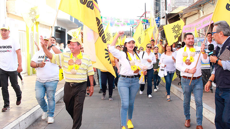 Compromete Araceli Saucedo en Ixtlán, potenciar el desarrollo sustentable