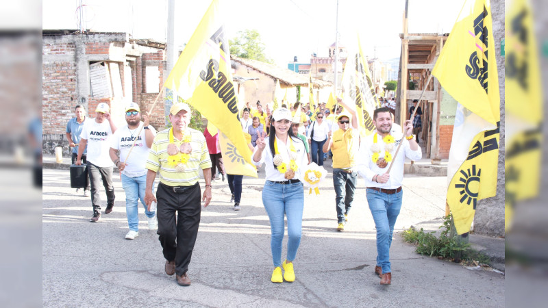 Compromete Araceli Saucedo en Ixtlán, potenciar el desarrollo sustentable