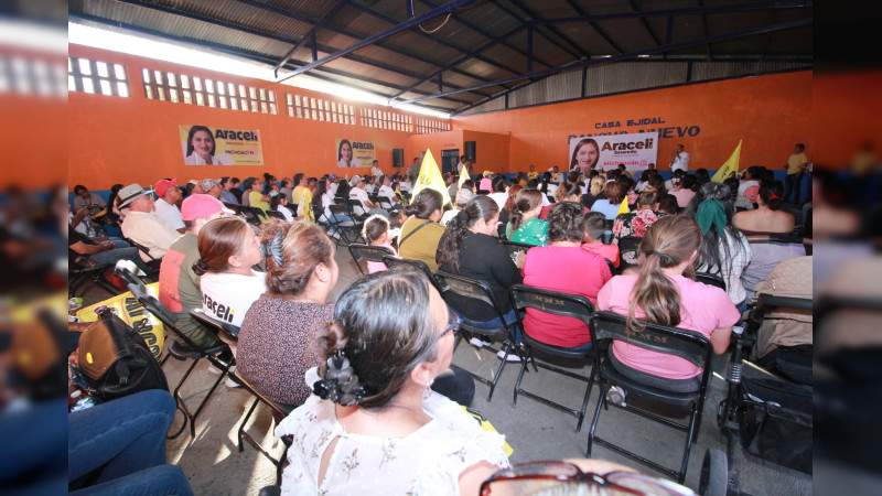 Compromete Araceli Saucedo en Ixtlán, potenciar el desarrollo sustentable