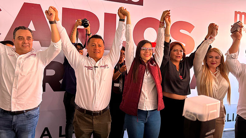 En Morelia consolidaremos el Plan C de la 4T: Carolina Rangel 