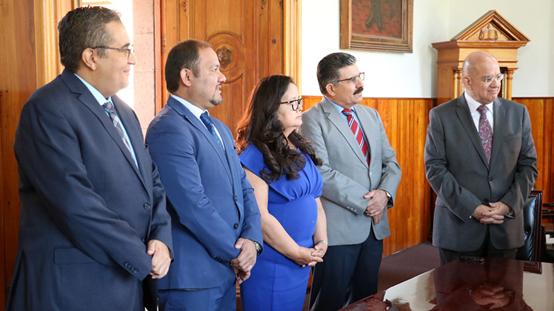 Poder Judicial de Michoacán y el IEM firman Convenio de colaboración “3 de 3 contra la violencia de género”