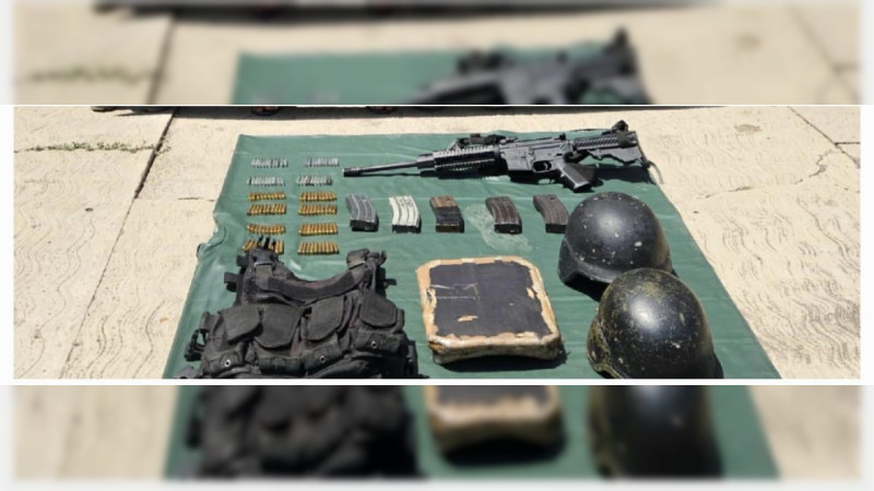 En Múgica, Michoacán detienen a dos con armas y vehículo robado 