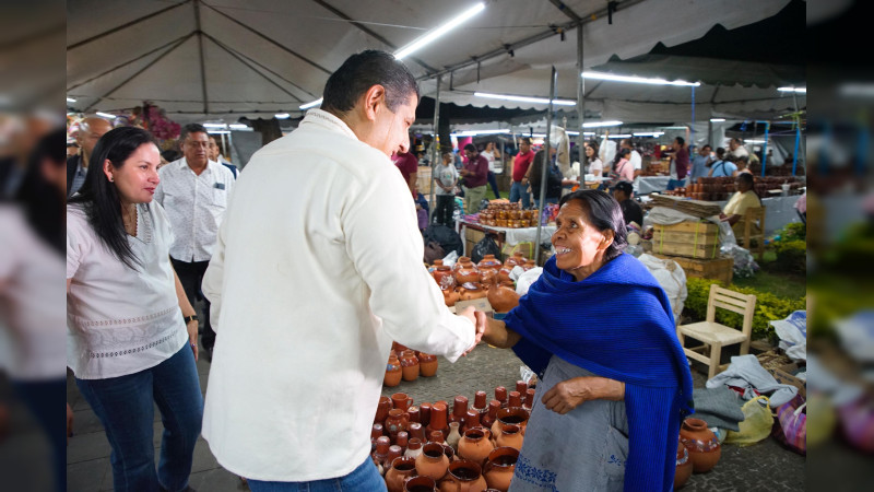 Uruapan da una cálida bienvenida a sus artesanos 