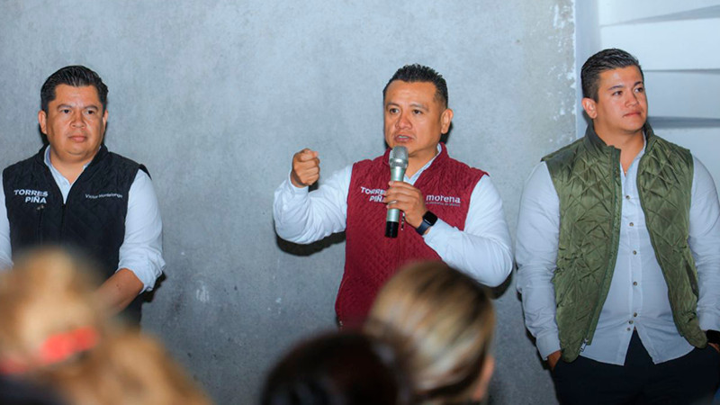 Urge atender situación de más de 500 colonias irregulares de Morelia: Torres Piña 