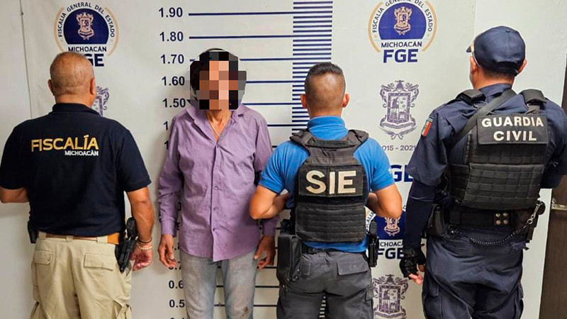 Detienen a uno por homicidio en Apatzingán 