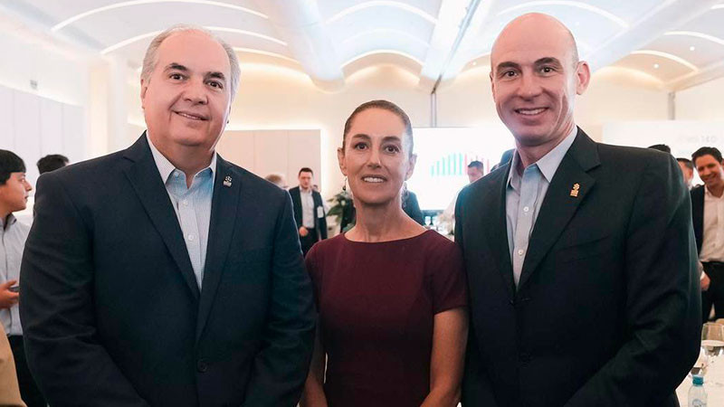 Claudia Sheinbaum expone su visión de desarrollo para el país ante empresariado de Nuevo León 