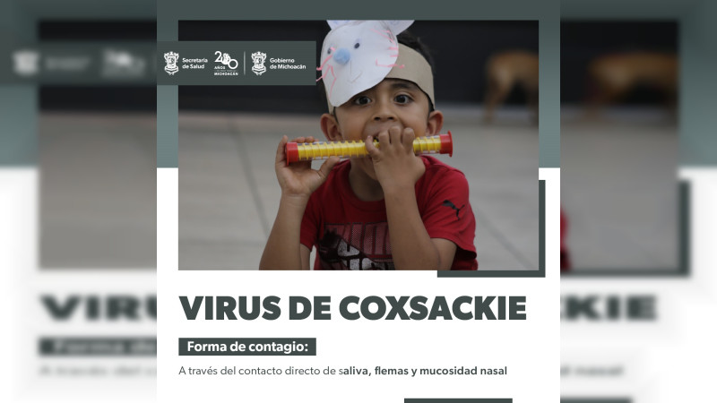 Conoce cómo prevenir el virus coxsackie que afecta a menores de 5 años