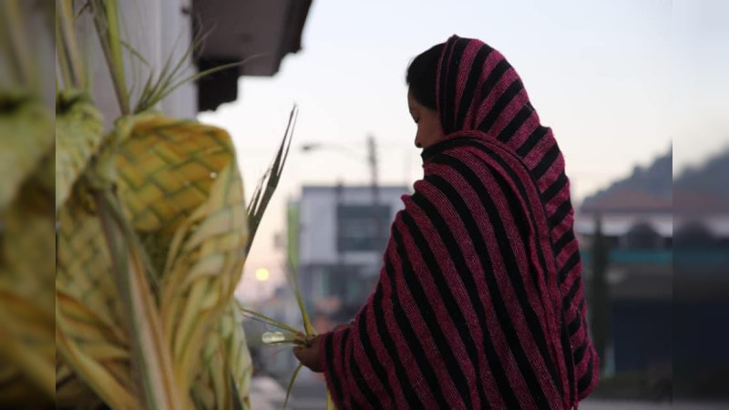 Esta Semana Santa conoce la tradición de la bendición de palmas en Uruapan