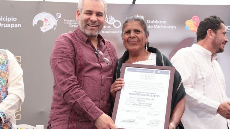 Reconocen a 178 artesanos michoacanos en el LXIII Concurso de Domingo de Ramos 