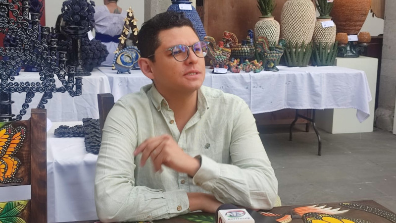 Aproximadamente 50% de artesanías michoacanas de concurso salen del país: IAM 