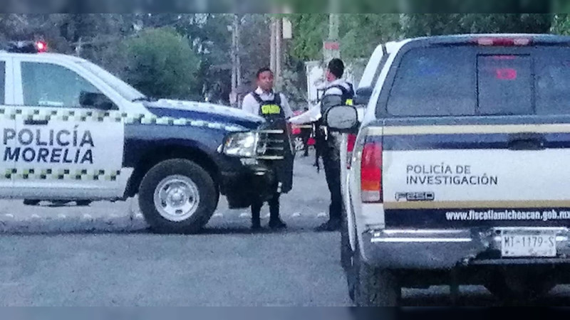 Balacera en fraccionamiento de Morelia, Michoacán; deja una herida 