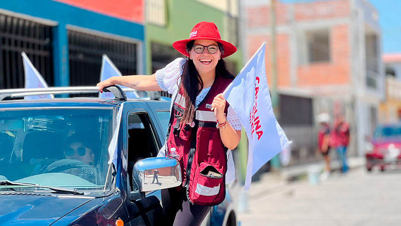 Ciudadanía de tenencias respalda la Cuarta Transformación: Carolina Rangel