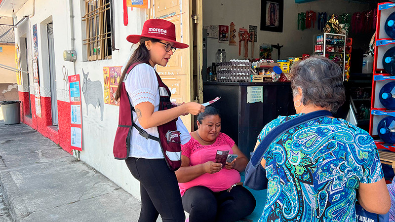 Ciudadanía de tenencias respalda la Cuarta Transformación: Carolina Rangel