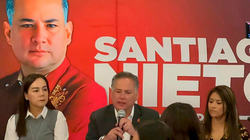 Candidato al Senado, Santiago Nieto presenta propuesta hídrica para Querétaro 