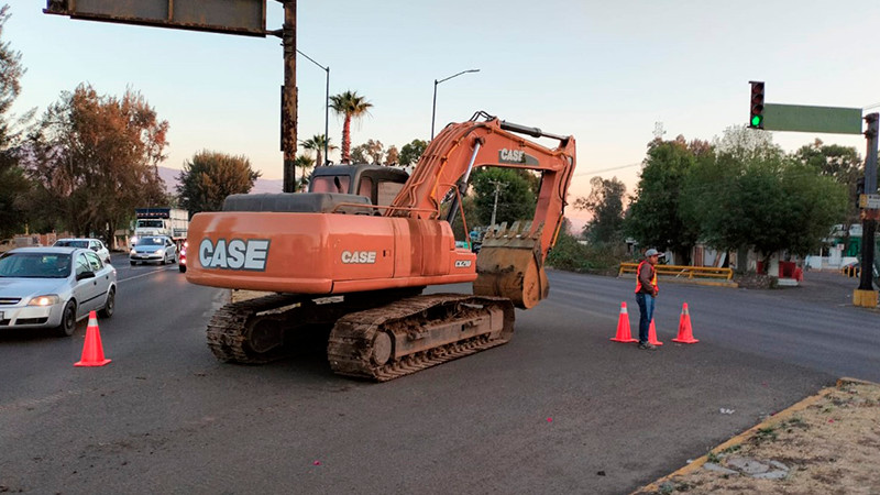 Aviso vial por trabajos de limpieza preventiva en el dren Barajas 