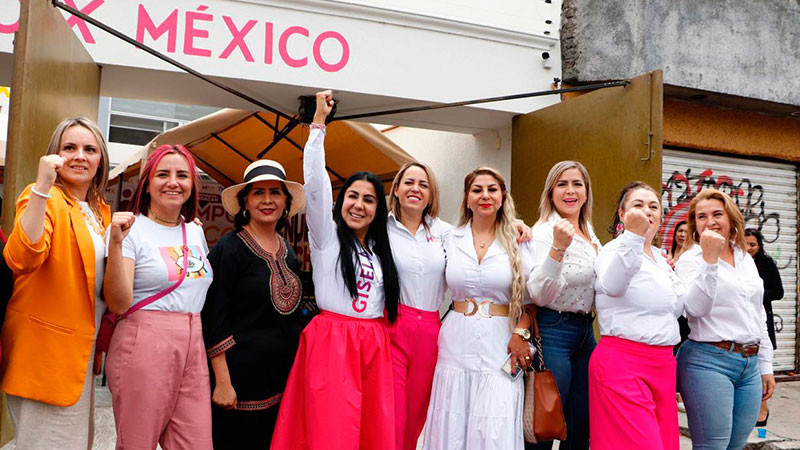 Tiempo X México va con Gisela Vázquez por la presidencia de Morelia 