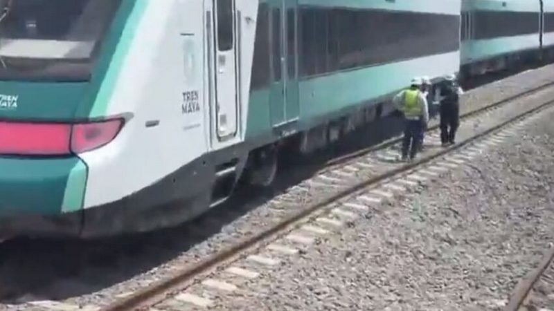 Descarrilamiento del Tren Maya, ‘un error humano’ que puede haber sido intencional: AMLO 