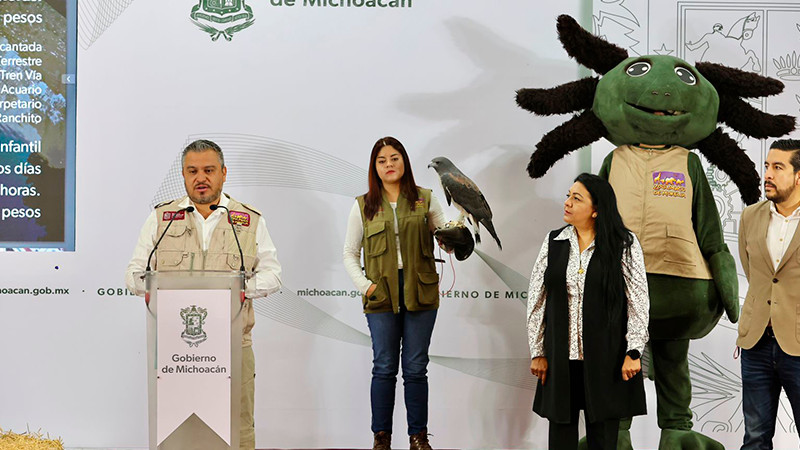 Conoce la oferta de actividades para vacaciones del Zoo de Morelia y el Ceconexpo