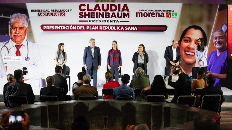 Claudia Sheinbaum presenta propuestas en materia de Salud 
