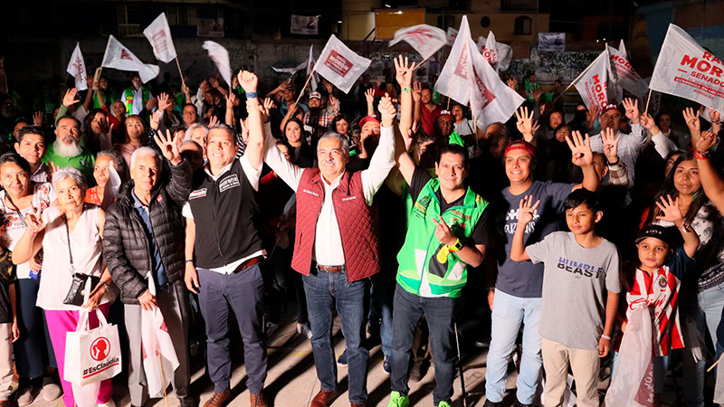 De la mano de Raúl Morón, legislaremos a favor de Michoacán: Ernesto Núñez 