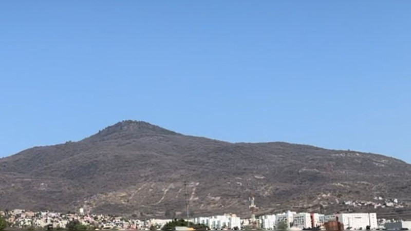 Controlado el incendio forestal en el Quinceo en Morelia, Michoacán 
