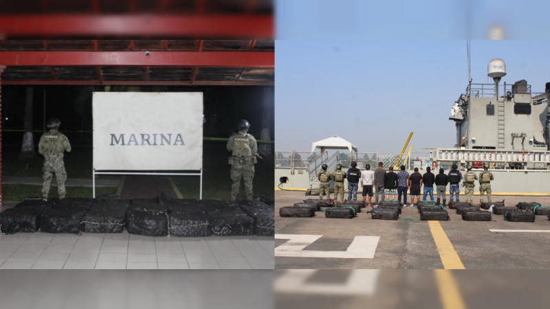 Inunda droga colombiana las costas de Michoacán: En marzo, 2.5 toneladas aseguradas; negocio de 500 millones 