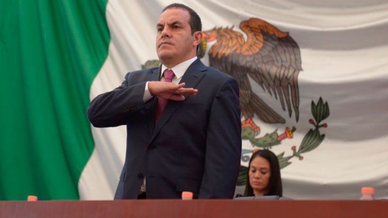 Cuauhtémoc Blanco solicita licencia como gobernador de Morelos; busca ir por una diputación “pluri” 