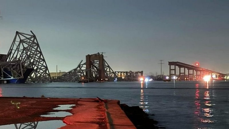 Dan por finalizada búsqueda de los seis trabajadores que estaban en el puente de Baltimore cuando se derrumbó 