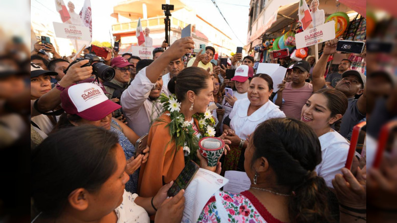 Me va a tocar el privilegio, el orgullo de ser la primera mujer presidenta: Claudia Sheinbaum