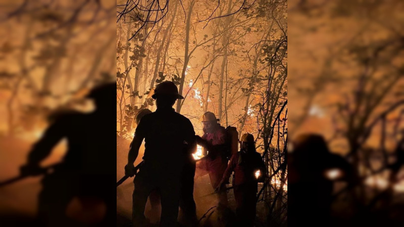 Once incendios se mantienen activos y consumen bosques de Oaxaca
