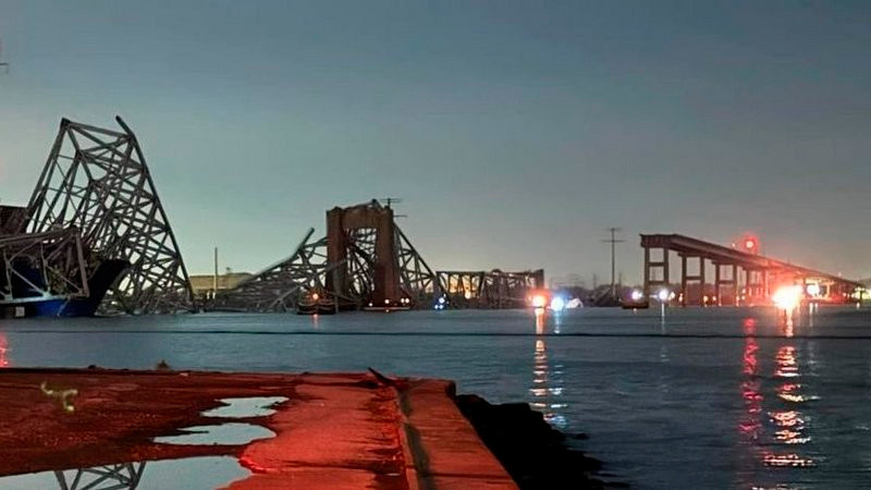 Confirma AMLO dos mexicanos desparecidos y uno rescatado tras derrumbe de puente en Baltimore 