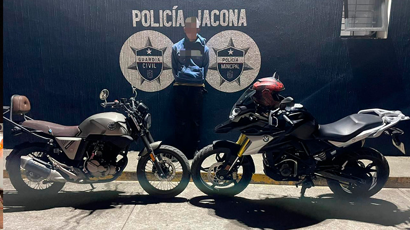 Guardia Civil asegura un masculino y tres vehículos con reporte de robo en Zamora