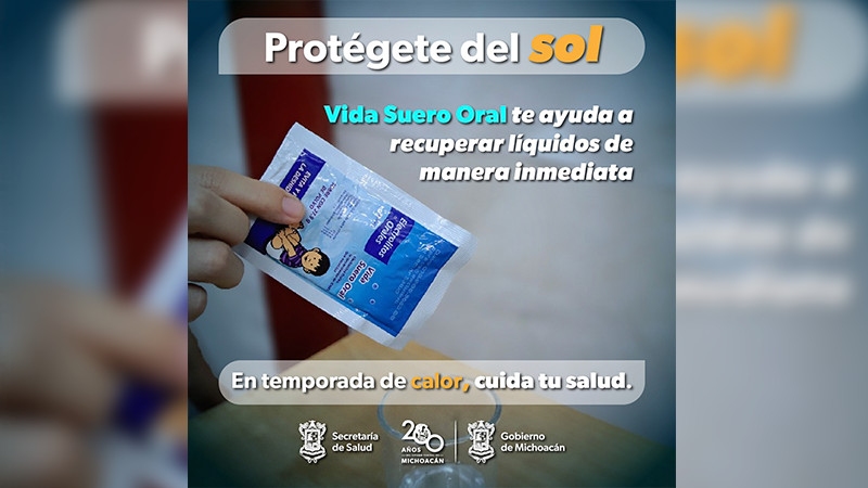 Aprende a preparar Vida Suero Oral para prevenir la deshidratación 