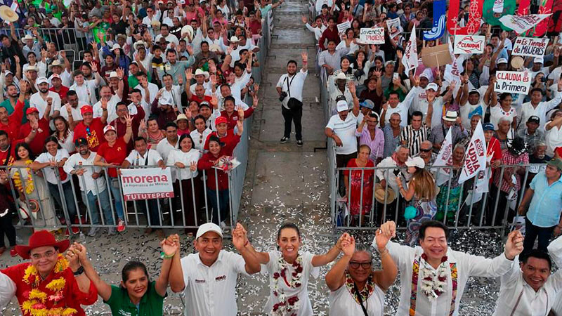 Siempre debemos estar cerca del pueblo, no vivimos en una torre de cristal: Claudia Sheinbaum  