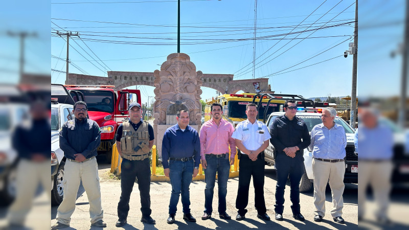 Arranca operativo de seguridad por Semana Santa en Tarímbaro