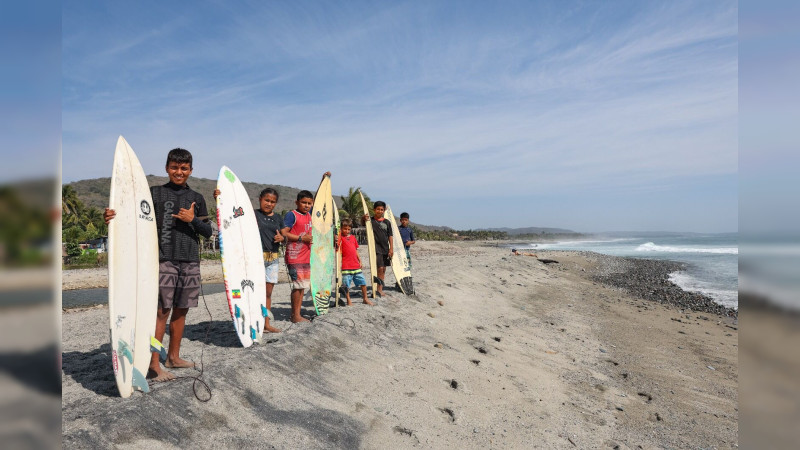 Este jueves arranca en playa La Ticla torneo internacional de surf