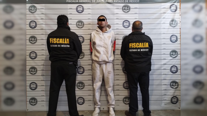 Captura Fiscalía Regional de Nezahualcóyotl a peligroso roba Oxxos en Edomex  