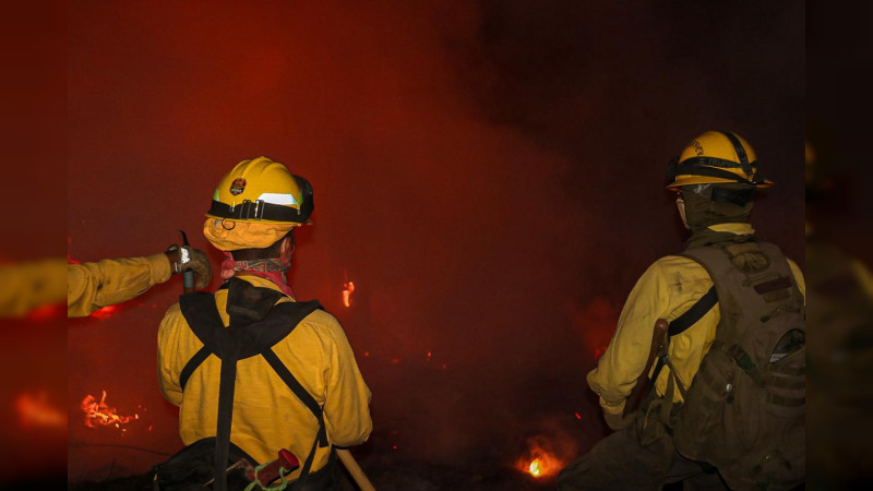 Brigadistas municipales culminan etapa de prevención de incendios forestales en Uruapan 
