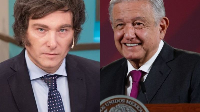 AMLO le responde al presidente de Argentina Javier Milei tras llamarlo ‘ignorante’ 