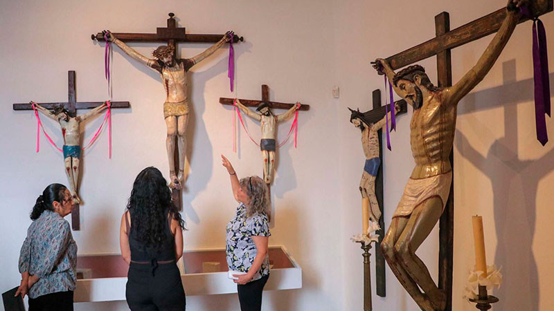 Este museo de Morelia tiene la colección de Cristos más grande de México 