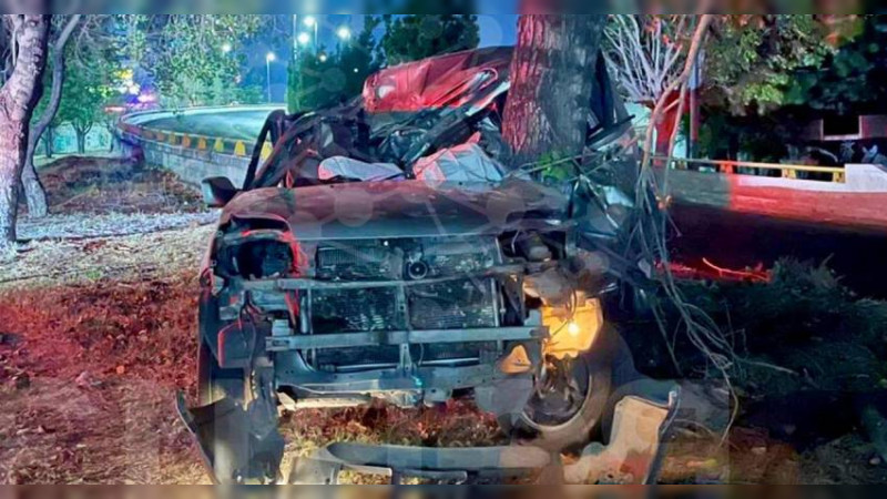 Fallece persona en accidente ocurrido en Morelia, Michoacán 