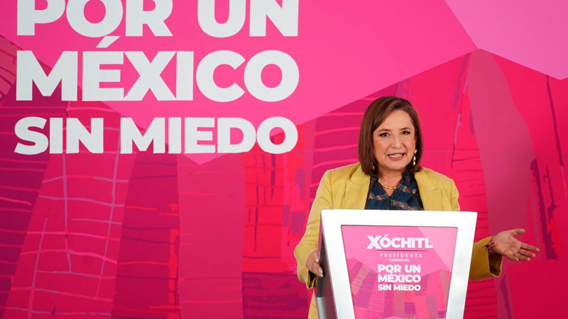 INE realiza llamado "enérgico" a Xóchitl Gálvez para que no haga mal uso de su emblema 