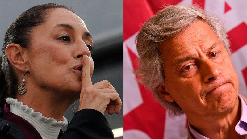 Claudio X González y  Sheinbaum se enfrentan en redes sociales 