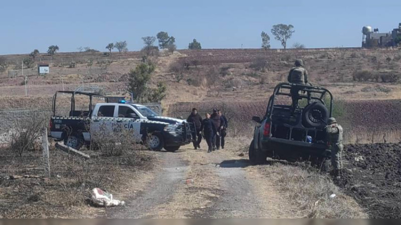 Cometen homicidio contra un hombre en las afueras de Morelia, Michoacán  