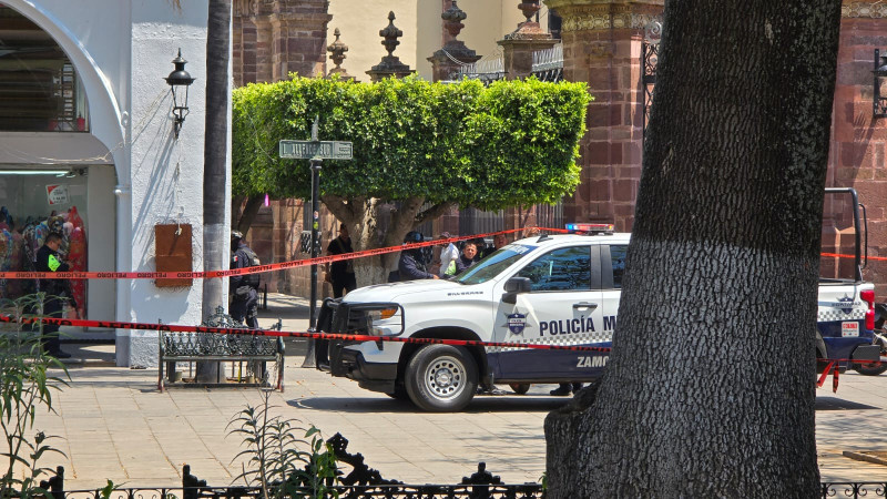 Quitan la vida a mujer en pleno Centro de Zamora, Michoacán 