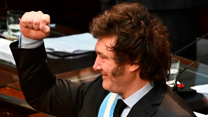 Milei sobre candidatura de Sheinbaum: "problema de los mexicanos si eligen a socialistas" 