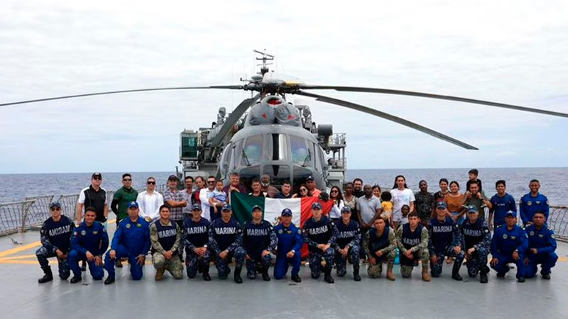 Celebra AMLO rescate de 34 mexicanos "en situación de riesgo" en Haití 