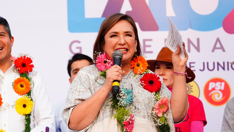 Ofrece Xóchitl Gálvez beca universal para estudiantes de nivel básico y revisar sistema de ascensos de profesores 